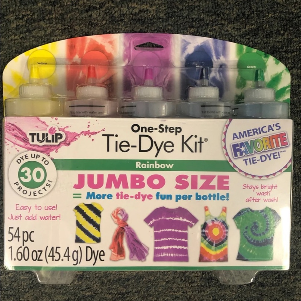 Tulip Tie Dye Jumbo Size - Rainbow